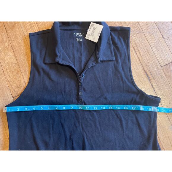 NWT American Eagle AE Ribbed Cotton Midi Dress Size XXL - Picture 3 of 6